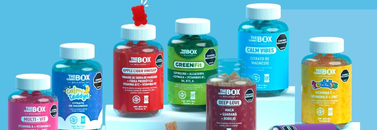 Línea The Gummy Box Wellness