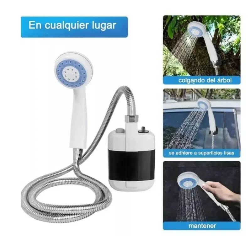 Ducha Portátil Recargable 🚿