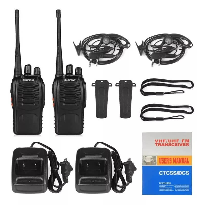 2 Radios Tipo Walkie-Talkie 📶 Baofeng