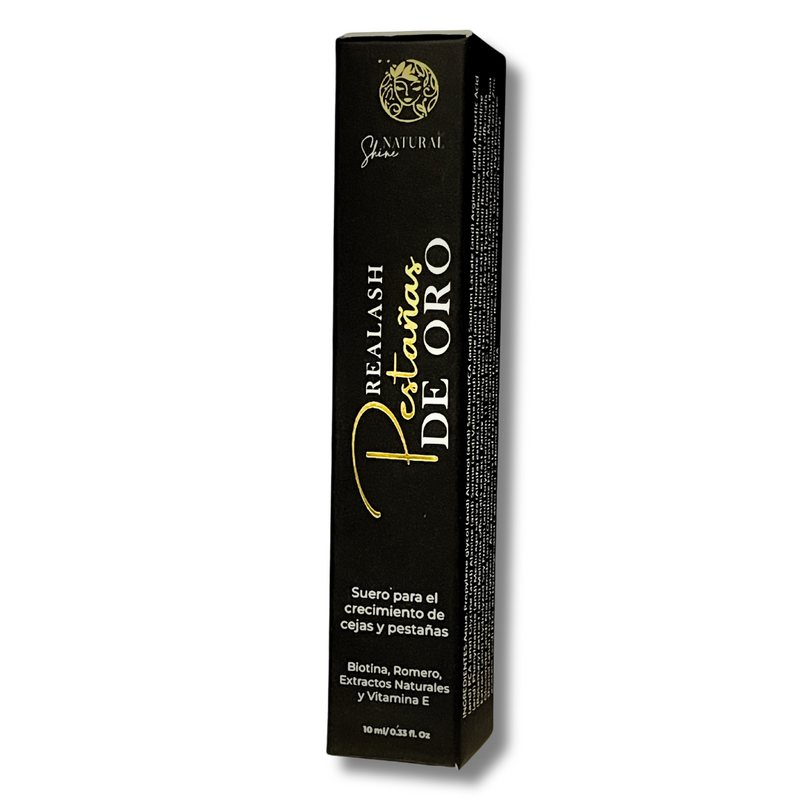 Serum para Crecimiento de Cejas y Pestañas 👁️ Realash Pestañas De Oro 👁️