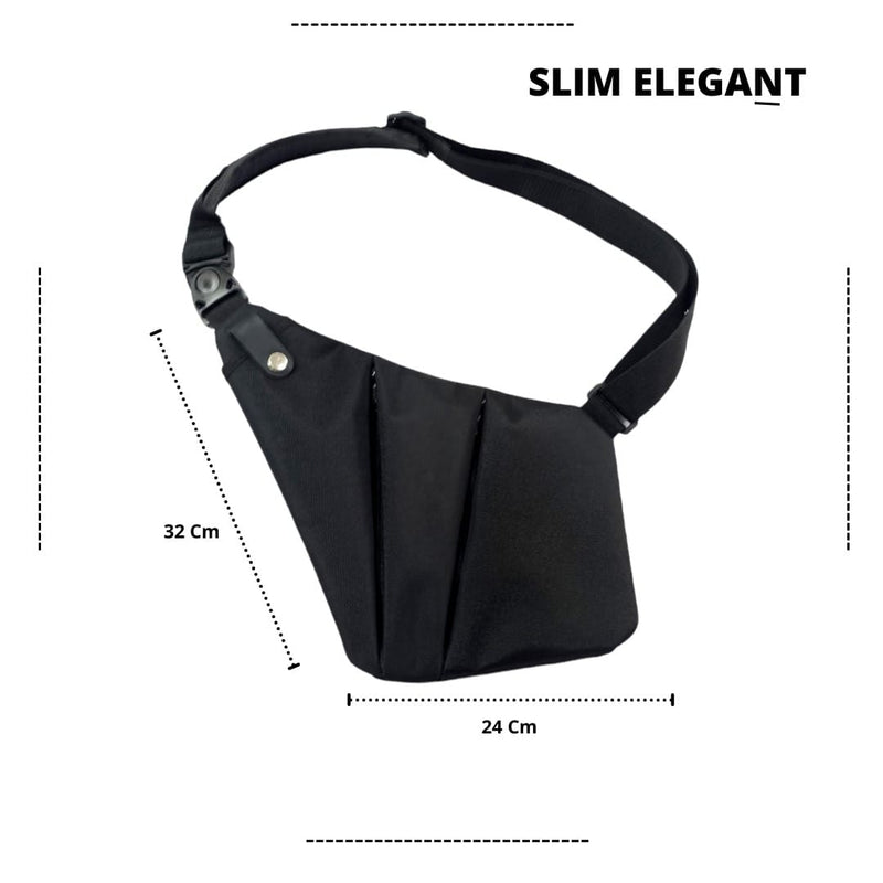 Bolso Bandolera Unisex SLIM Anti Robo Impermeable