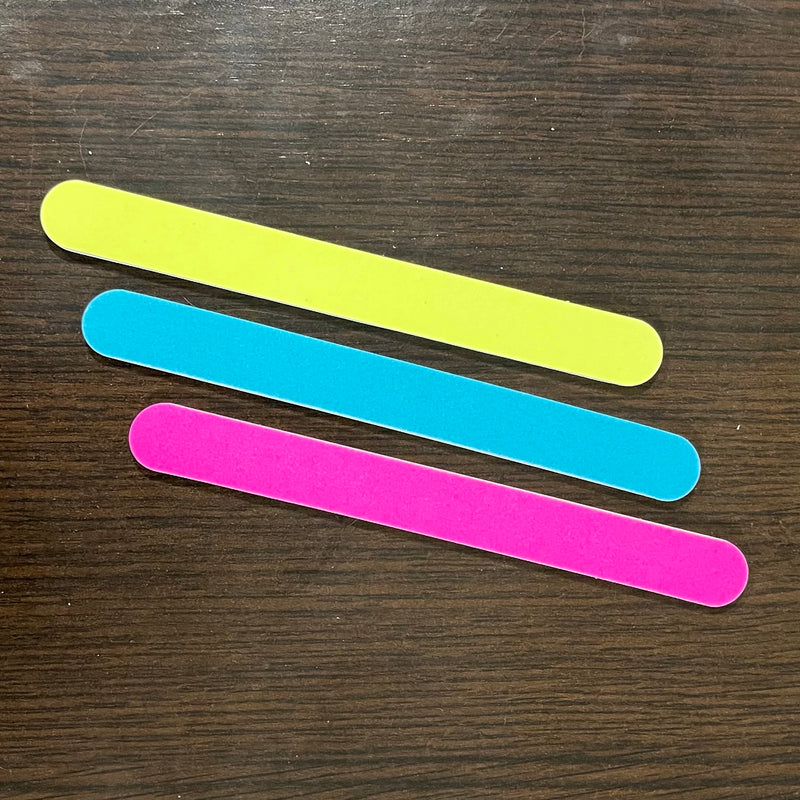 12 Limas para Uñas Neon JBL