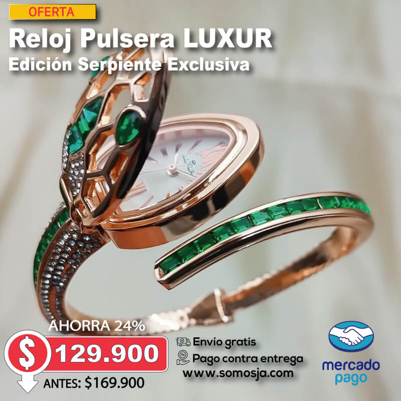 RELOJ PULSERA LUXUR