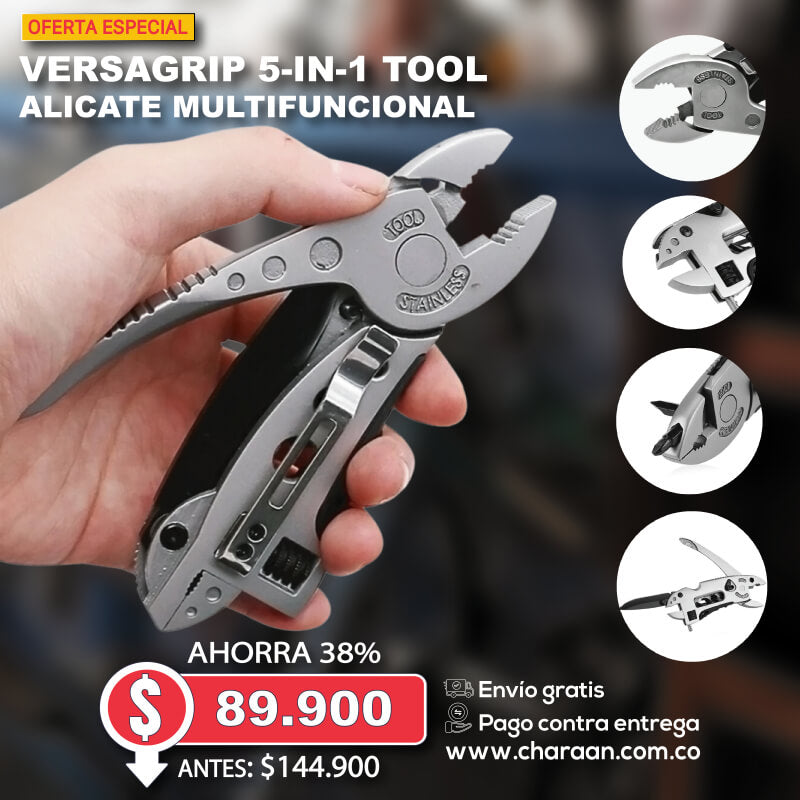 VersaGrip 5-in-1 Tool Alicate Multifuncional