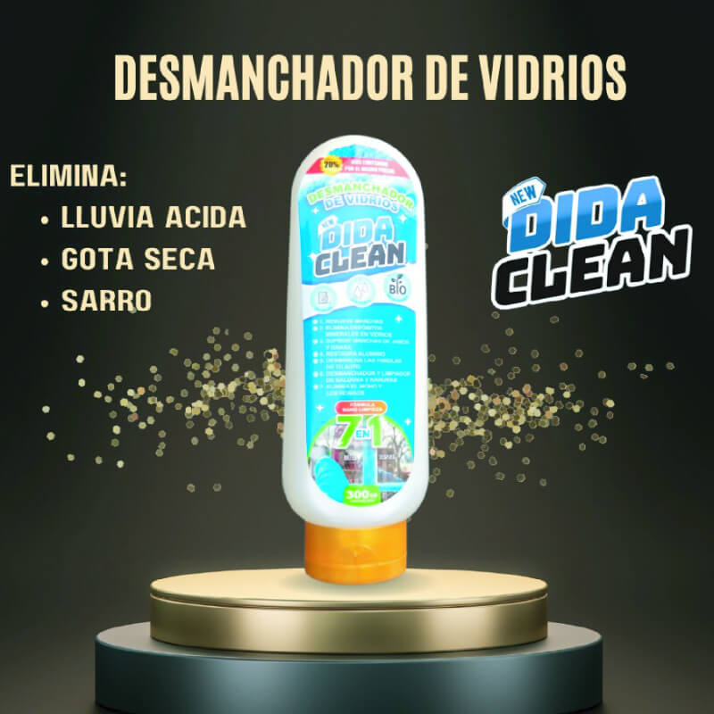 Super ⚡ Desmanchador de Vidrios 🔆 DIDA CLEAN 360 Gr + Obsequio! 🎁