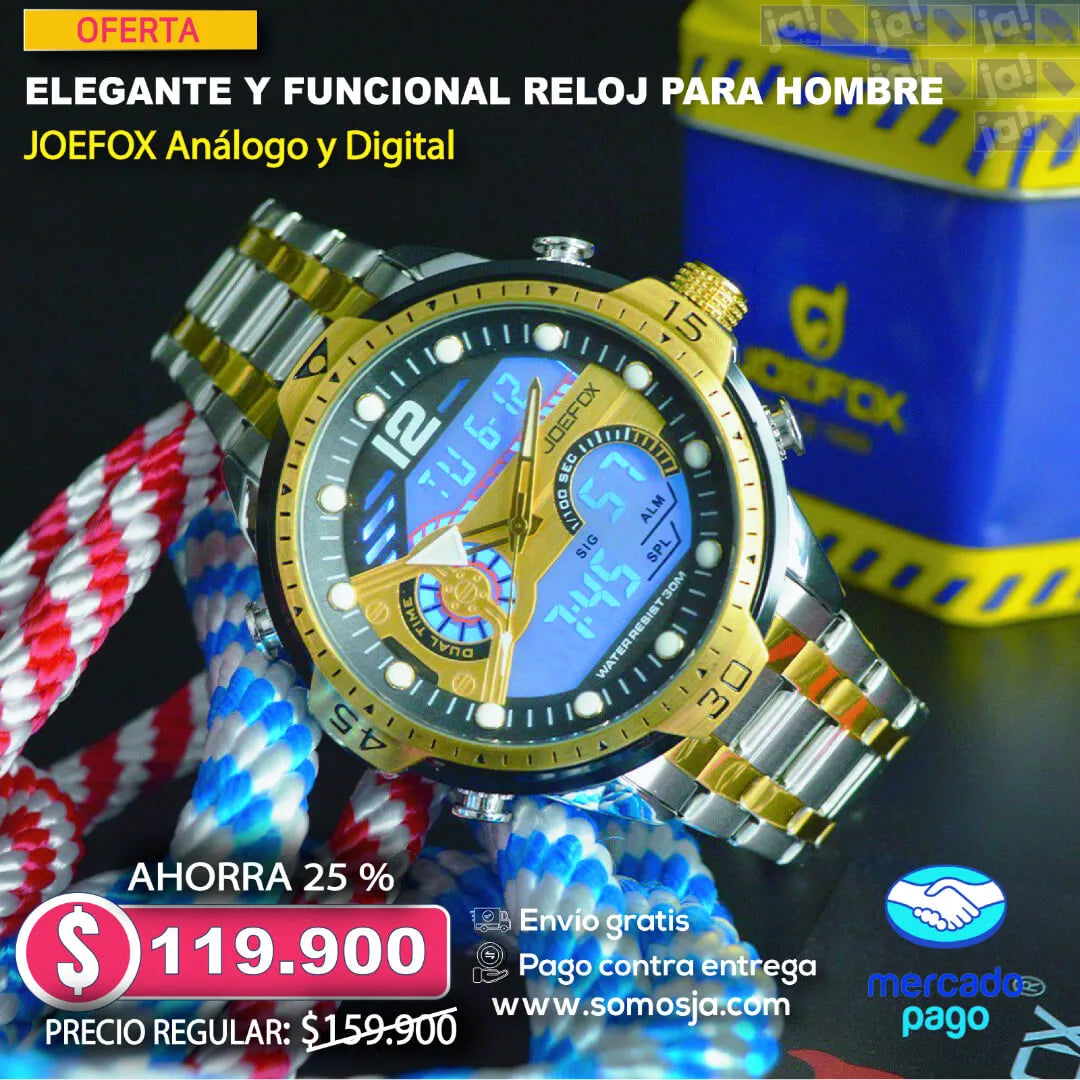 RELOJ JOEFOX HOMBRE 1972G