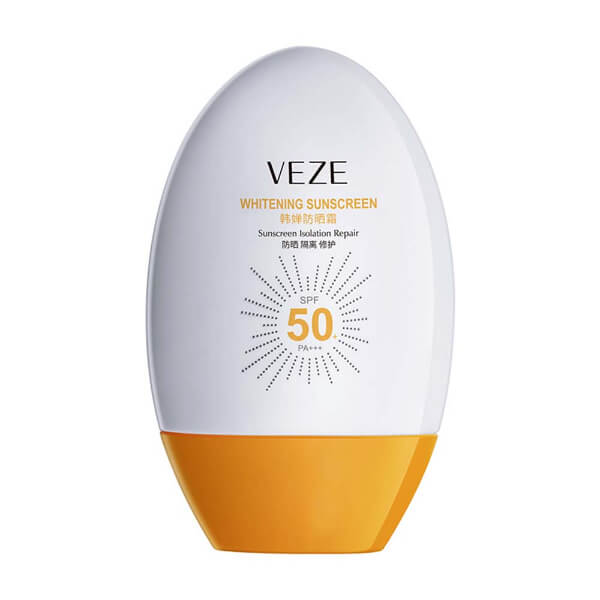 🎁 Pague 1 lleve 2 🌞 Crema Protectora Solar con Efecto Blanqueador FPS50 y PA+++ VEZE® 😎 Protege tu piel del sol 🥵