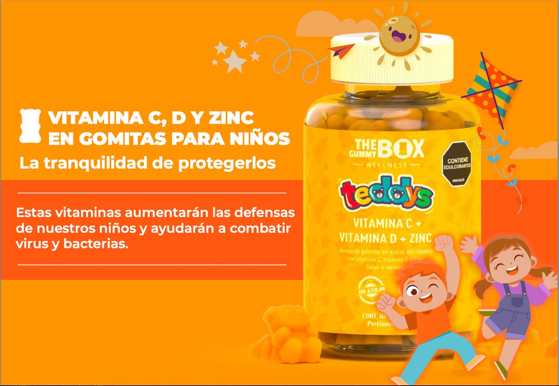 GOMITAS PARA NIÑOS INMUNOLOGICAS DROPS